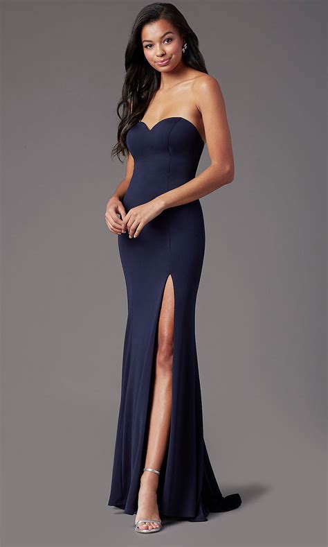 Sweetheart Tight Strapless Long Prom Dress Promgirl