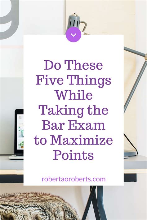 Do These Five Things While Taking the Bar Exam to Maximize Points | Bar