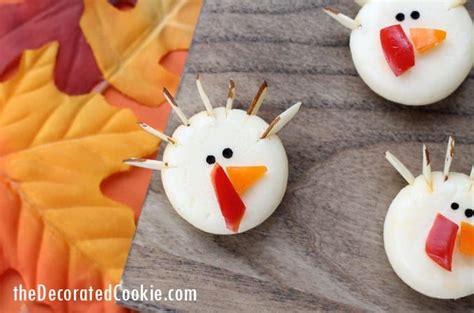 Stumped on what to serve as an appetizer at your thanksgiving celebration? Babybel cheese turkeys Thanksgiving appetizer -- fun food | Thanksgiving appetizers, Turkey ...