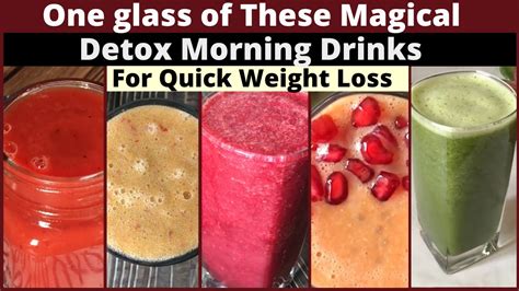 5 Healthy Indian Magical Morning Drink Recipes For Weight Loss Detox Juices Rich In
