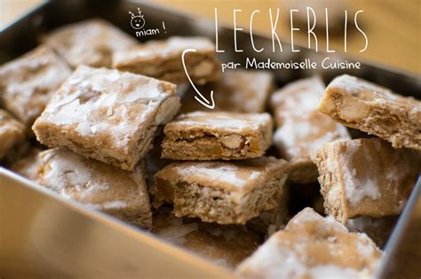 Leckerlis la recette pains dépices