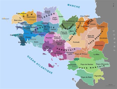 Carte Actuel Bretagne Nord Carte