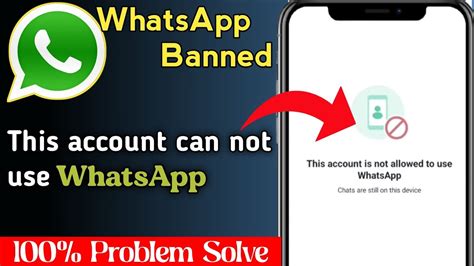 How To Fix This Account Cannot Use Whatsapp Problem This Account