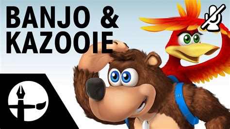 Banjo And Kazooie Smashified Speed Painting No Commentary