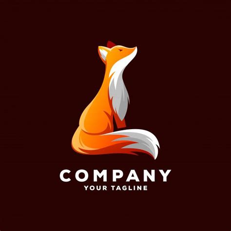 Awesome Fox Logo Vector In 2020 Fox Logo Animal Logo Fox Illustration