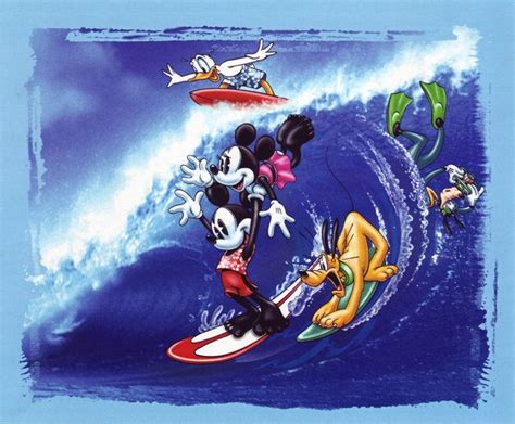 Surfer Mickey Surfs Up Mickey By Stlcrazy On Deviantart Disney Art