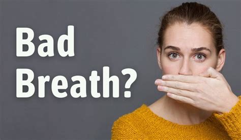 what health problems are associated with bad breath dentitox™ official