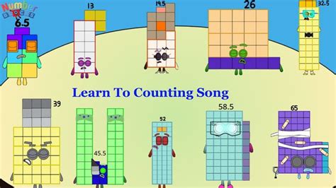 Numberblocks Band Counting Song Up To 10000 Learn To Count Learn To
