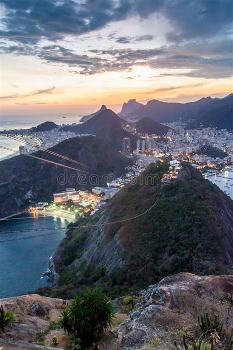 Aerial View Of Rio De Janeiro Stock Photo Image Of Beautiful Coast