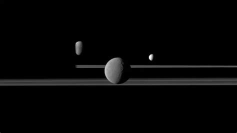New Cassini Image Of Saturns Rings And Moons