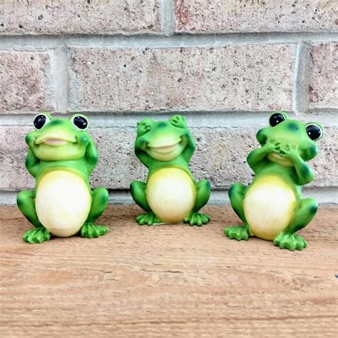 Hand Painted Frogs Etsy