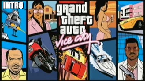 Grand Theft Auto Vice City Xbox Intro Youtube