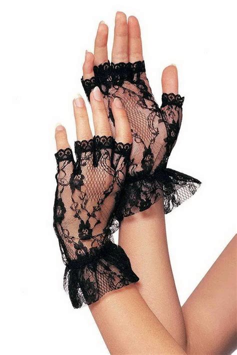 Fingerless Lace Gloves Spicy Lingerie