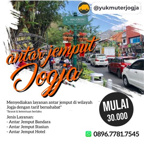 Layanan Tour And Travel Jogja Antar Jemput Wilayah Jogja Jadwal Event