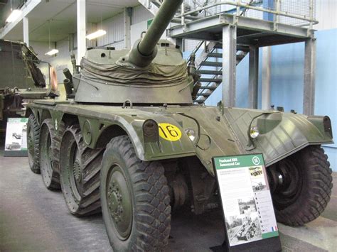 French Panhard Ebr Armoured Car At Bovington Tank Museum Flickr