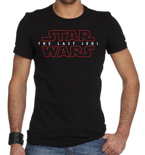 Star Wars The Last Jedi Mens Black T Shirt In T Shirts From Mens