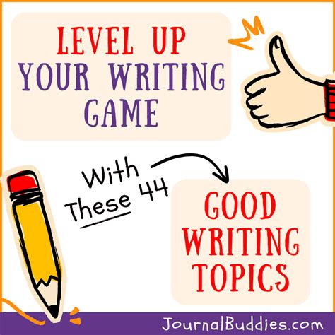 Good Writing Ideas For Kids