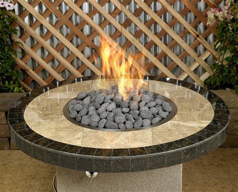Fire Pit Glass Stones In Fronthouse