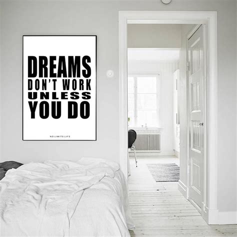 Dreams Dont Work Unless You Do Home Home Decor Home Decor Decals
