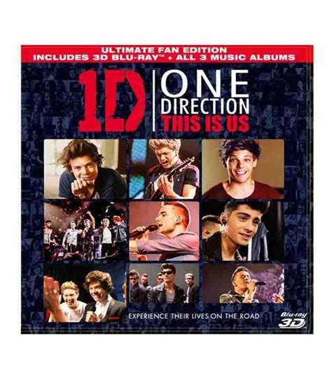 One Direction This Is Us 3d Bd Premium Packcontains All
