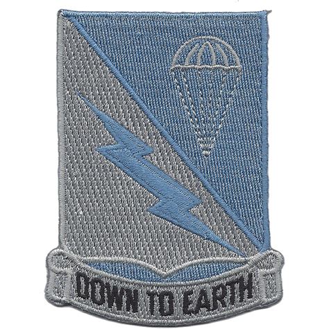 507th Airborne Infantry Regiment Patch Down To Earth Version A