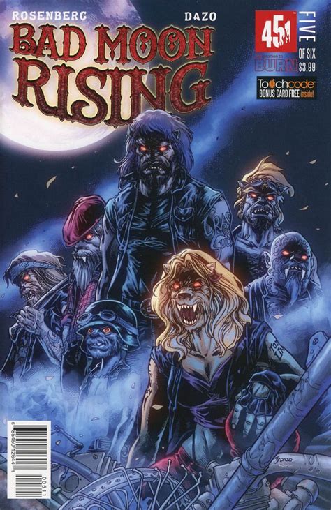 Bad Moon Rising 5 Issue Moon Rise Comics Comic Book Covers