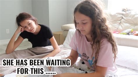 She Has Been Waiting For This Sisterforevervlogs 785 Youtube