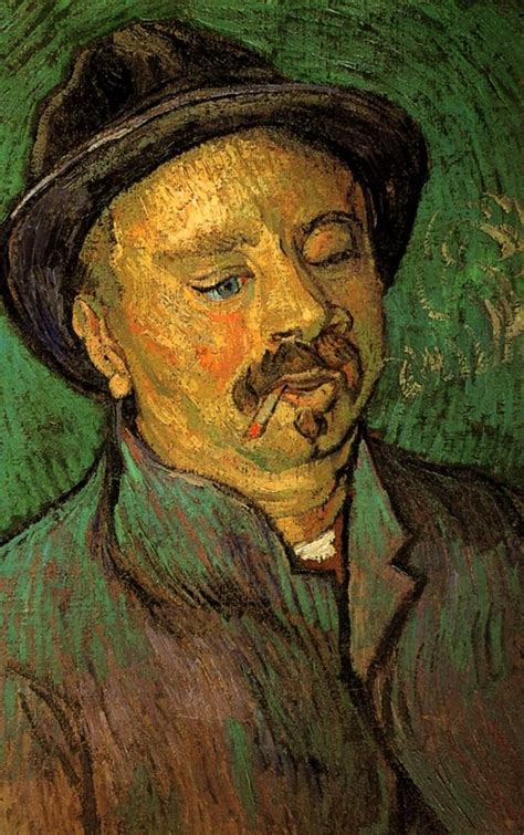 Portrait Of A One Eyed Man Vincent Van Gogh 1888 Arles Bouches Du