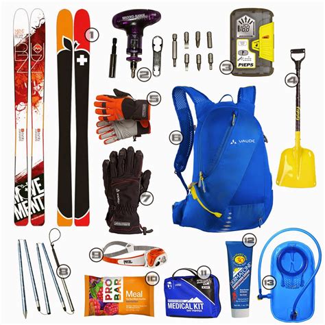 Everything For The Outdoors The Ideal Backcountry Skiing Kit