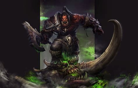 Wallpaper The Game Fantasy Art Warcraft Orc Warcraft Wow Grom