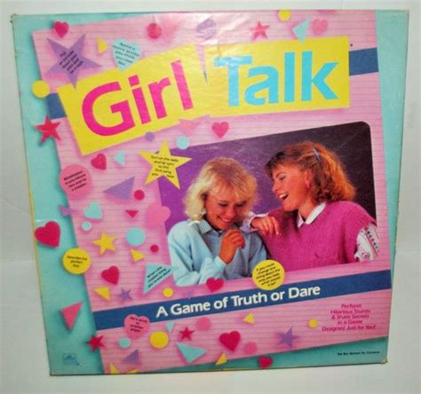 Vintage C1988 And Rare Girl Talk Board Game Published By Etsy