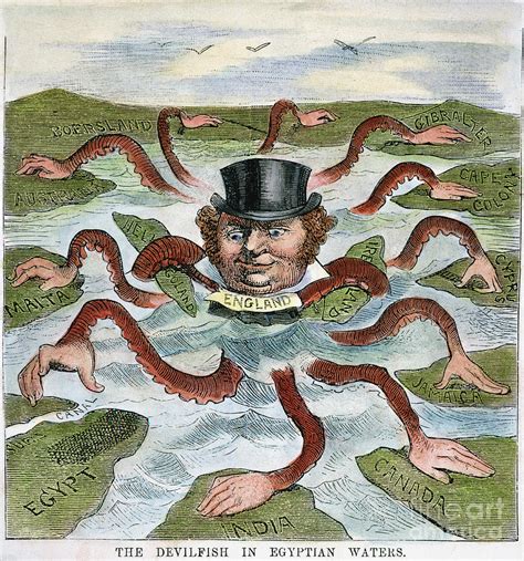 Imperialism Political Cartoon 1800s