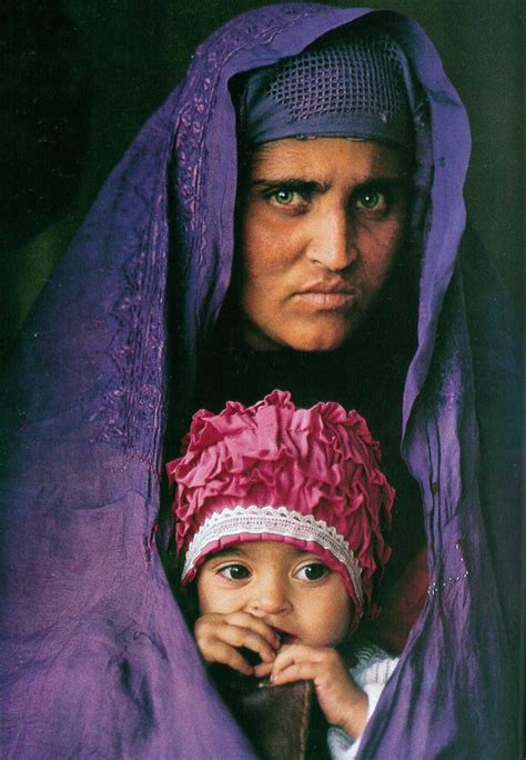 Afghan Girl From National Geographic Seventeen Years Later Photo By