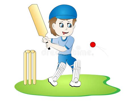 Cricket Player Clip Art
