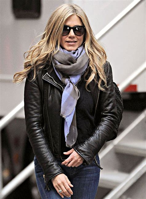 Jennifer Aniston Leather Jacket Leather