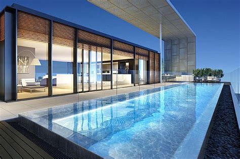 Stunning Australian Inner City Penthouses Rooftop Terrace Design