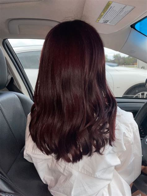 Cherry Red Hair Hair Tint Burgandy Hair Wine Hair