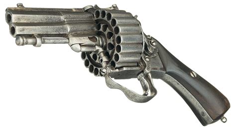 Rare And Unique 30 Shot Revolver