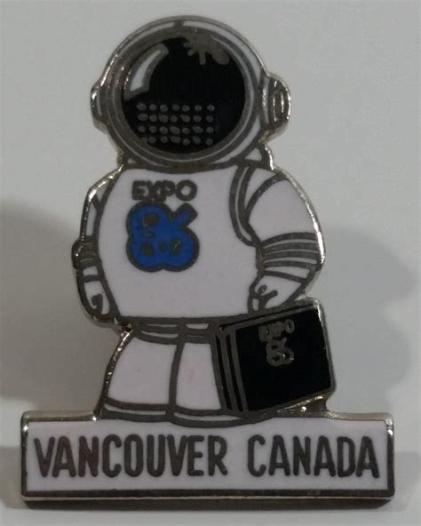 1986 Vancouver Exposition Expo 86 Ernie The Astronaut Carrying