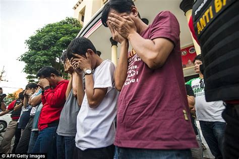 Indonesian Men Face 15 Years Jail ‘for Holding Gay Party Daily Mail