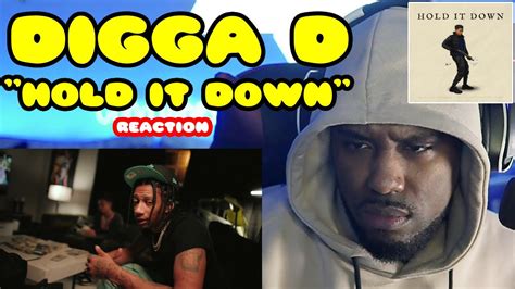Digga D Hold It Down Reaction 🇺🇸 🇬🇧 Youtube