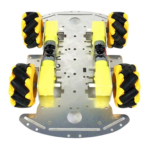 Mecanum Wheel Robot Kit 4wd Omnidirectional Wheels Smart Robot Car