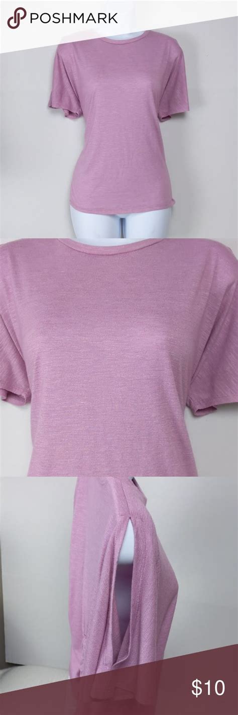 4/$25 Rose pink cold shoulder shirt in 2020 | Cold shoulder shirt, Shoulder shirts, Clothes design