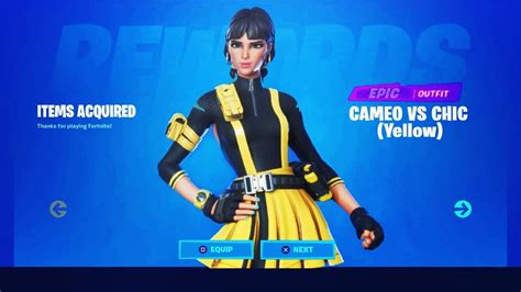How To Complete Fortnites Cameo Vs Chic Challenges And Get A New Skin