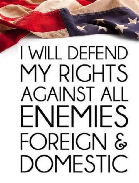 I Will Defend My Rights Against All Enemies Foreign And Domestic Sons Of Liberty Tees A