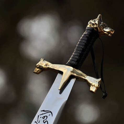 Wolf Head Zulfikar Sword Collectible Sword Zulfiqar Sword İmam Ali