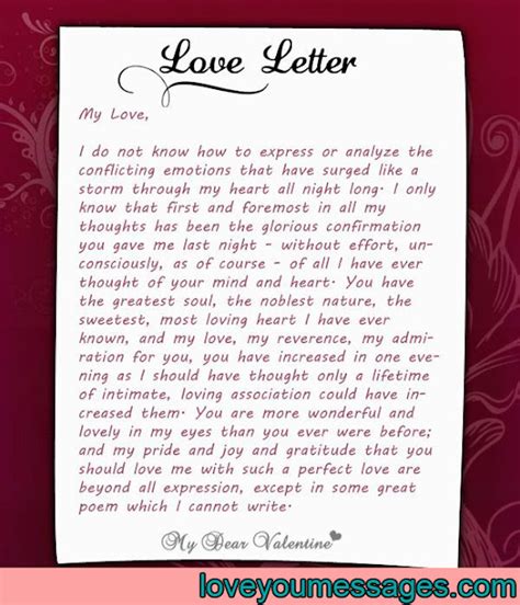 Top 8 Deep And Long Love Letters For Her Love You Messages Un Pecheur