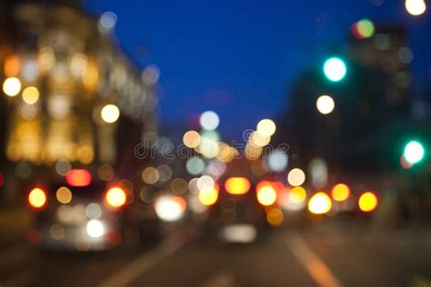Blurred City Lights Background Stock Photo Image Of Romance Energy