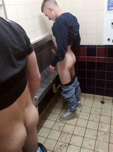 Straight Lads Pissing At Urinals With Pants Down My Own Private