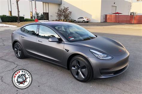 3m Matte Dark Gray Vs Xpel Stealth On Midnight Silver Tesla Motors Club